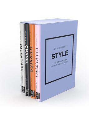 Little Guides to Style Hardcover Gift Set-Valentino, Balenciaga, Hermès & Chanel